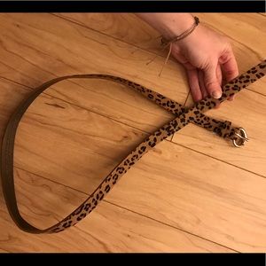 Banana Republic Leopard Belt